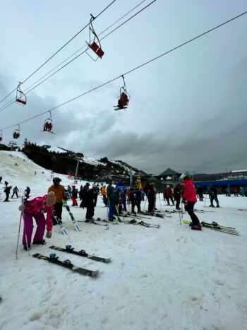 Live your ski / snowboard baptism in the snow at Cerro Catedral