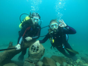 Buceo Bautismo en Bariloche