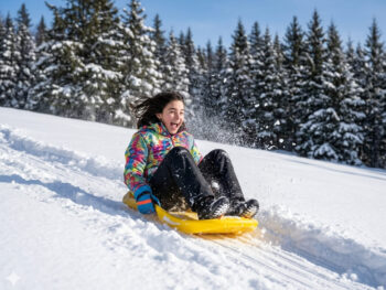 Culipatín y Trineos en Cerro López